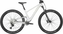Scott Contessa Spark 930 Pearl Snow White / Chrome VTT Tout Suspendu Femme