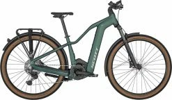 Scott Axis ERIDE EVO Tour Lady Prism Green / Light Blue VTT Semi-rigide électrique Trekking