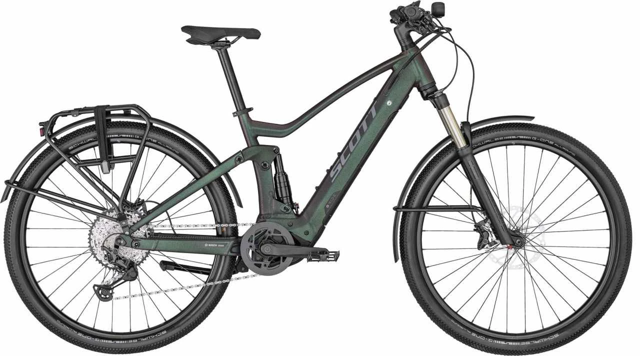 Scott Axis ERIDE FS Iridium Black / Reflective Silver VTT Tout Suspendu électrique Trekking 3 Scott Axis ERIDE FS Iridium Black / Reflective Silver VTT Tout Suspendu électrique Trekking