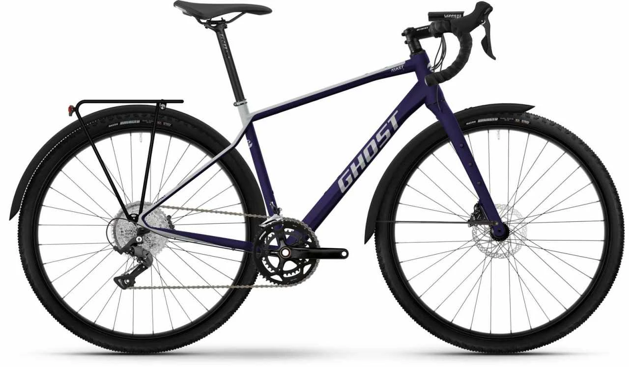 Ghost Asket EQ Very Dark Purple / Light Grey Vélo De Cyclo-cross 3 Ghost Asket EQ Very Dark Purple / Light Grey Vélo De Cyclo-cross