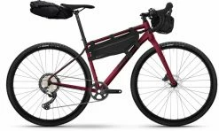 Ghost Asket Advanced EQ Metallic Rusted Dark Red / Black Vélo De Cyclo-cross