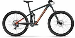 Ghost Riot Trail Essential Dark Grey / Rusty Orange Matt Fully Mountainbike