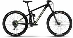 Ghost Riot AM Universal Black / Super Light Green Matt Fully Mountainbike