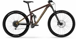 Ghost Riot EN Essential Metalic Rust Dark Red / Light Dust Matt Fully Mountainbike