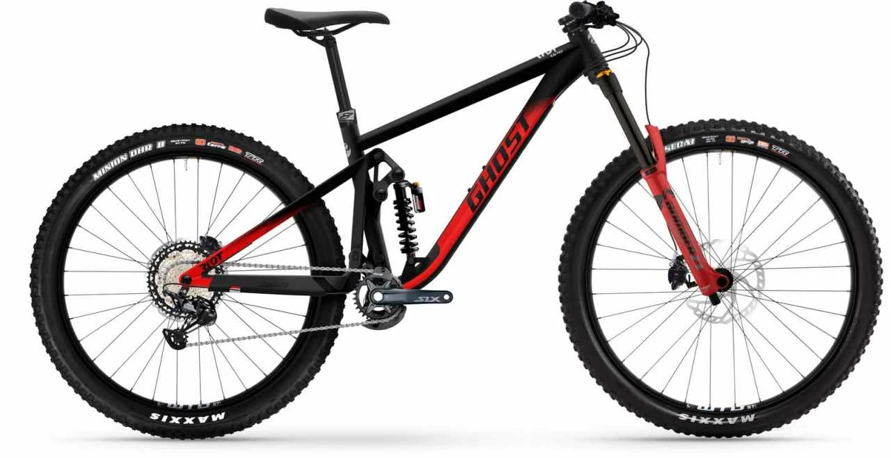 Ghost Riot EN Pro Black / Marzocchi Red Matt / Glossy Fully Mountainbike 3 Ghost Riot EN Pro Black / Marzocchi Red Matt / Glossy Fully Mountainbike