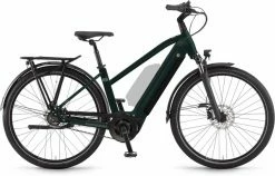 Winora Sinus R8f I625Wh Shadowgreen Vélo Trekking électrique Femme