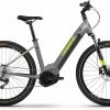 Haibike Trekking 6 Cross Gloss Grey Neon VTC électrique Col De Cygne -Vélos Soldes 45108246 Haibike Trekking 6 Cross Gloss Grey Neon 2022 0 1280x1280