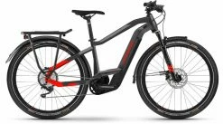 Haibike Trekking 9 I625Wh Anthracite/red Vélo Trekking électrique Homme