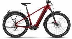 Haibike Trekking 5 Dynamite Red/black Gloss V?lo Trekking ?lectrique Homme