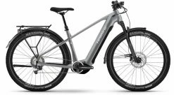 Haibike Trekking 7 Urban Grey/white Gloss V?lo Trekking ?lectrique Homme