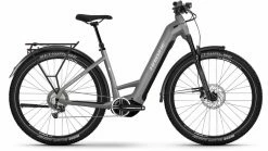 Haibike Trekking 7 Urban Grey/white Gloss V?lo Trekking ?lectrique Col De Cyg