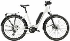 Diamant Zing Gen 2 TIE 545Wh Weiss Vélo Trekking électrique Col De Cygne