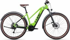 Cube Reaction Hybrid Performance 500 Allroad Shinyapple N Black VTT Semi-rigide électrique Femme