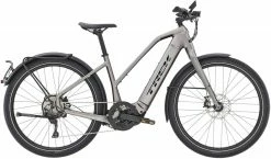 Trek Allant+ 8S Stagger Matte Gunmetal 45km/h Vélo Trekking électrique Femme