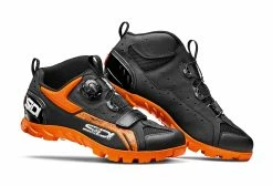 SIDI SCARPE MTB DEFFENDER BLACK ORANGE - Monvelo.com