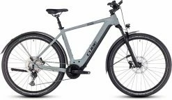 Cube Nuride Hybrid SLX 750 Allroad Grey N Black Vélo Trekking électrique Homme