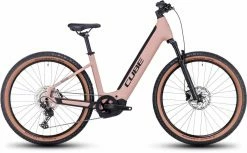 Cube Reaction Hybrid Pro 625 Blushrose N Silver VTT Semi-rigide électrique Col De Cygne