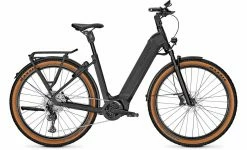 Kalkhoff Entice 5.B Advance+ Diamondblack Glossy VTT Semi-rigide ?lectrique Col De Cygne