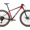 VTT Semi-Rigide Specialized Chisel Comp Gloss Red Tint Fade Over Brushed Silver / Tarmac Black / White W/ Gold Pearl 2022 -Vélos Soldes 91722 52 CHISEL HT COMP REDTNT B