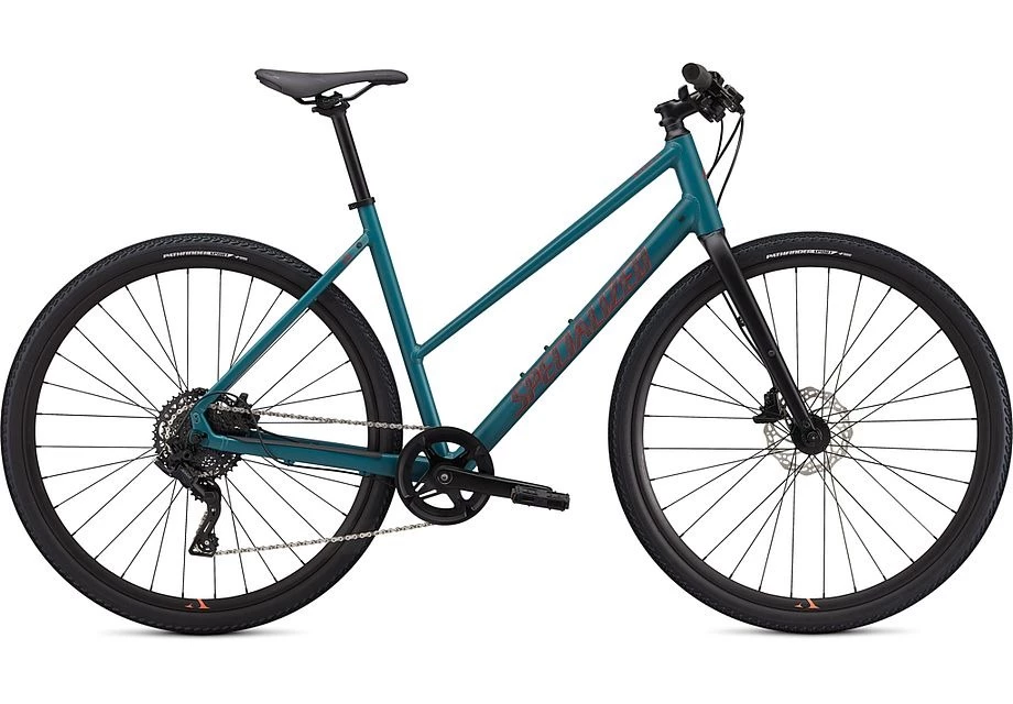 Vélo Tout Chemin Specialized Sirrus X 2.0 Step-Through Dusty Turquoise / Rocket Red / Black Reflective 2022 3 Vélo Tout Chemin Specialized Sirrus X 2.0 Step-Through Dusty Turquoise / Rocket Red / Black Reflective 2022
