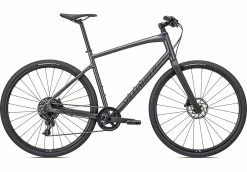 Vélo Tout Chemin Specialized Sirrus X 4.0 Gloss Smoke / Cool Grey / Satin Black Reflective 2022