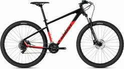 Ghost Kato 27.5 AL Black / Riot Red Glossy VTT Semi-rigide