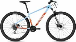 Ghost Kato Essential 29 AL Baby Blue Pearl / Dark Orange Glossy VTT Semi-rigide