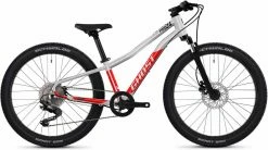 Ghost Kato 24 Pro Rainbow Silver / Riot Red Glossy Vélo Enfant 24 Pouces