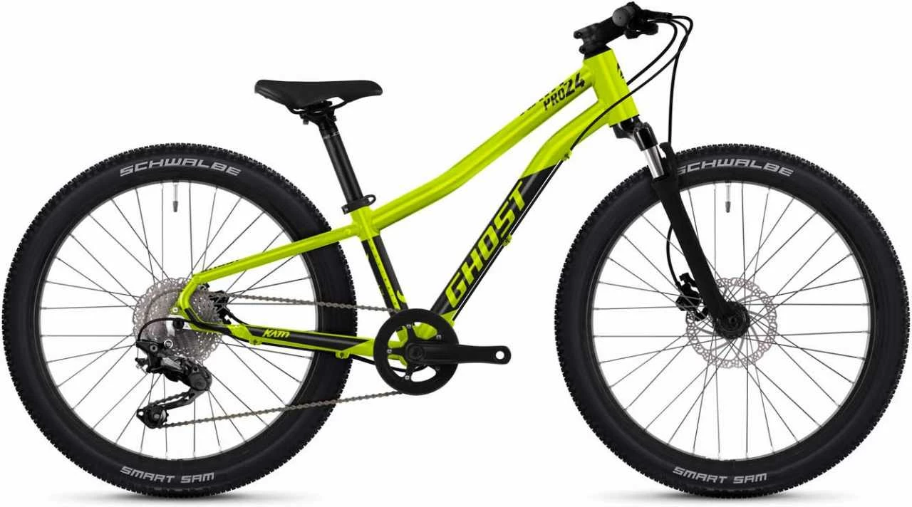 Ghost Kato 24 Pro Candy Lime Green / Black Glossy Vélo Enfant 24 Pouces 3 Ghost Kato 24 Pro Candy Lime Green / Black Glossy Vélo Enfant 24 Pouces