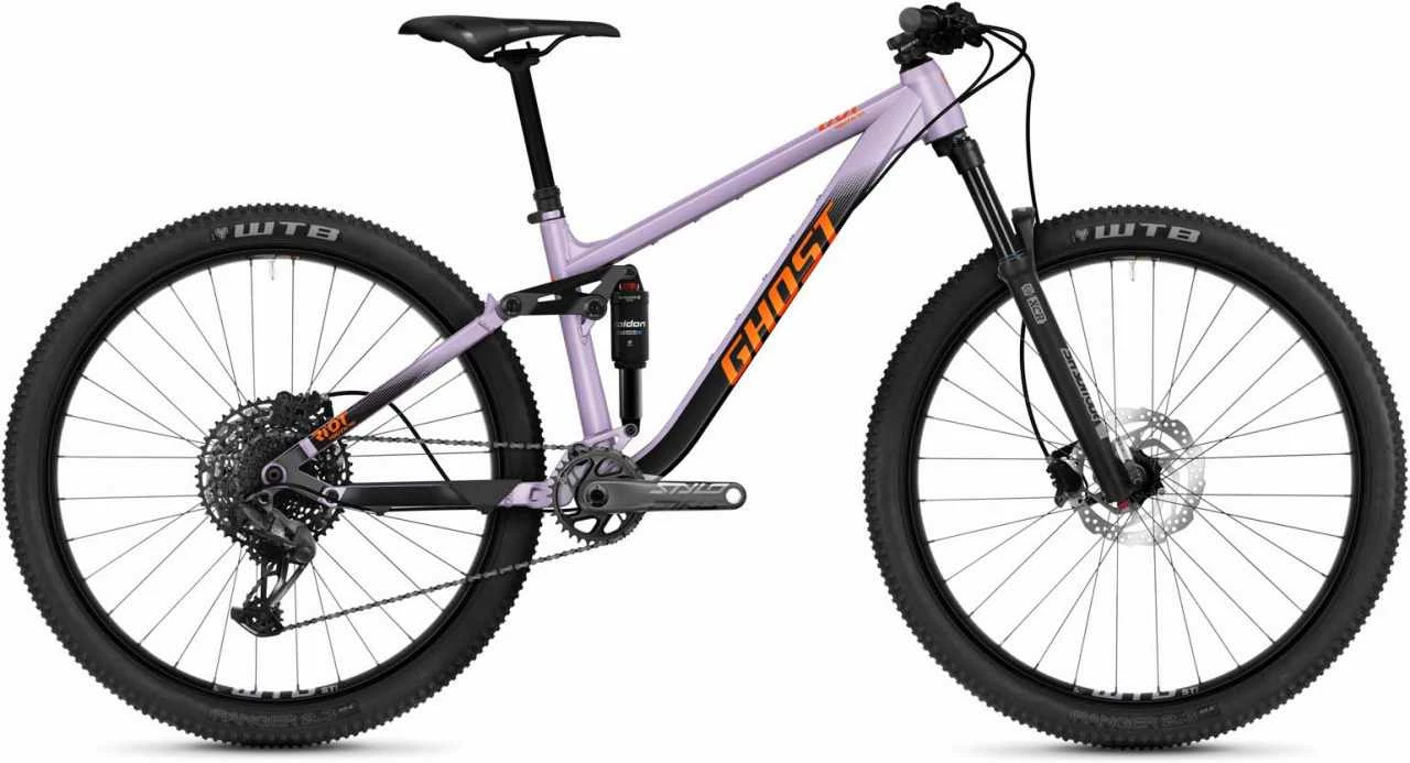 Ghost Riot Youth Pro AL U Purple Grey / Black / Monarch Orange Matt VTT Tout Suspendu 3 Ghost Riot Youth Pro AL U Purple Grey / Black / Monarch Orange Matt VTT Tout Suspendu