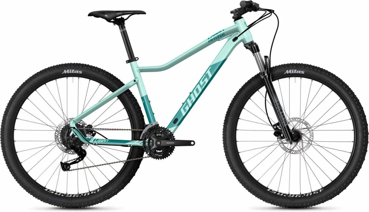 Ghost Lanao Universal 27.5 AL Light Mint Pearl / Azur Blue Metallic Matt VTT Semi-rigide Femme 3 Ghost Lanao Universal 27.5 AL Light Mint Pearl / Azur Blue Metallic Matt VTT Semi-rigide Femme