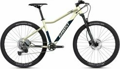 Ghost Lanao Pro 27.5 AL Beige Metallic / Dark Blue Pearl Matt VTT Semi-rigide Femme
