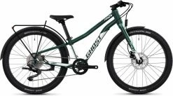 Ghost Lanao 24 Pro EQ Dazzling Green / Pearl White Glossy Vélo Enfant 24 Pouces