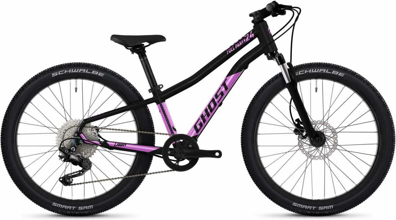 Ghost Lanao 24 Full Party Black / Fogbow Purple Glossy Vélo Enfant 24 Pouces 3 Ghost Lanao 24 Full Party Black / Fogbow Purple Glossy Vélo Enfant 24 Pouces