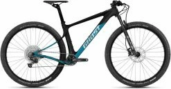 Ghost Lector SF LC Essential Raw Carbon / Blue Matt / Glossy VTT Semi-rigide