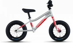 Ghost Powerkiddy 12 Rainbow Silver / Riot Red Glossy Draisienne