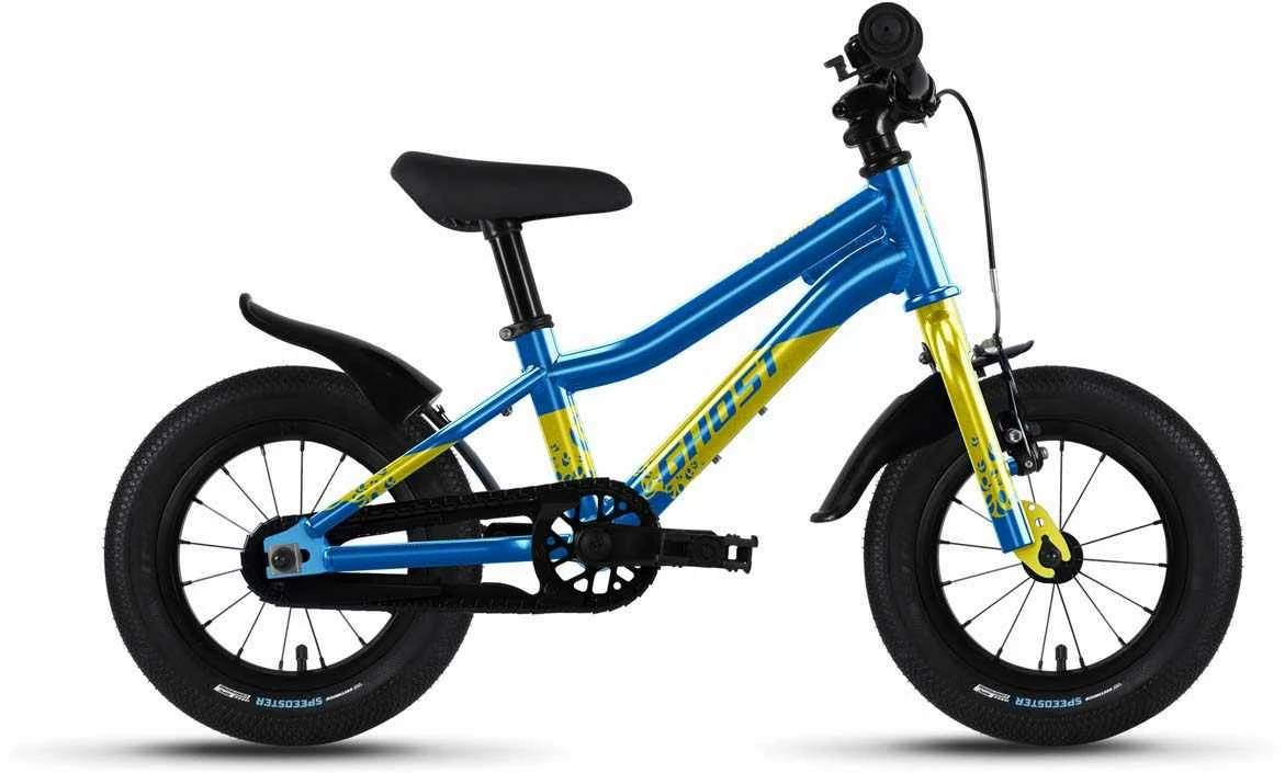 Ghost Powerkid 12 Metallic Blue / Metallic Yellow Glossy Vélo Enfant 12 Pouces 3 Ghost Powerkid 12 Metallic Blue / Metallic Yellow Glossy Vélo Enfant 12 Pouces