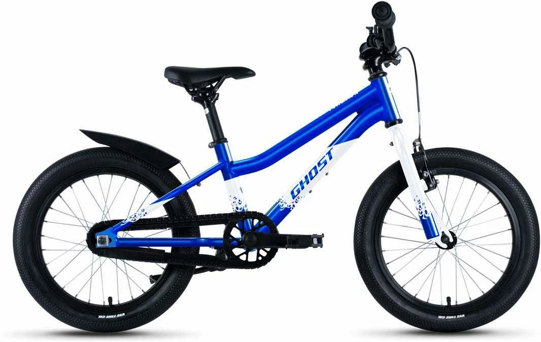 Ghost Powerkid 16 Candy Blue / Pearl White Glossy Vélo Enfant 16 Pouces 3 Ghost Powerkid 16 Candy Blue / Pearl White Glossy Vélo Enfant 16 Pouces