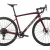 Vélo De Gravel Specialized Diverge Comp E5 Satin Maroon / Light Silver / Chrome / Clean 2022 -Vélos Soldes 95422 54 DIVERGE E5 COMP MRN LTSIL CHRM HERO