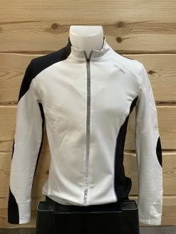 LIV FRAIS LS BRUSHED JERSEY BLACK WHITE - Monvelo.com