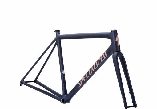 Kit Cadre Crux Satin Dusty Blue / Ice Papaya 2022 3 Kit Cadre Crux Satin Dusty Blue / Ice Papaya 2022 -Vélos Soldes crux kit cadre