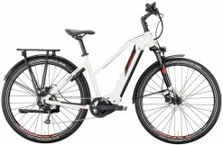 Conway Cairon T 3.0 625 Pearl White / Black Metallic Vélo Trekking électrique Femme